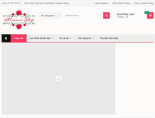 Tablet Screenshot of hanamishop.com